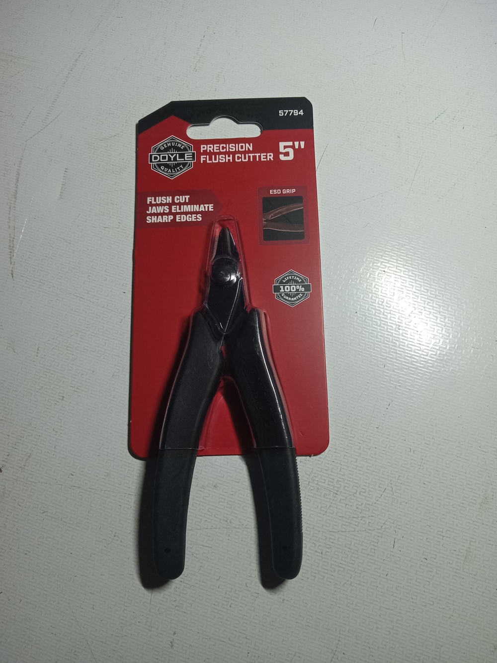 5" Precision Flush Cutter - Black